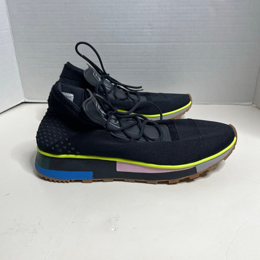Adidas X Alexander Wang AW Run Mid Core Black Primeknit Running Sneakers Women 7